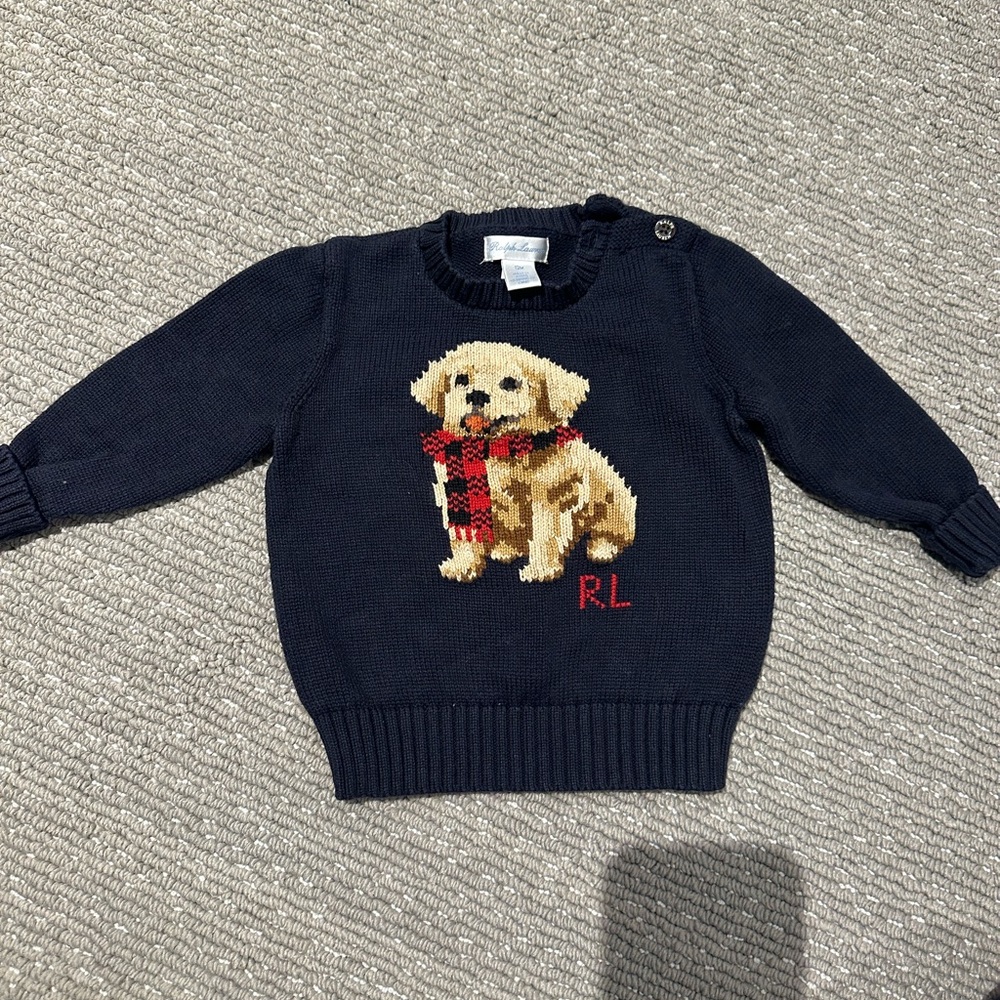 Ralph Lauren puppy sweater